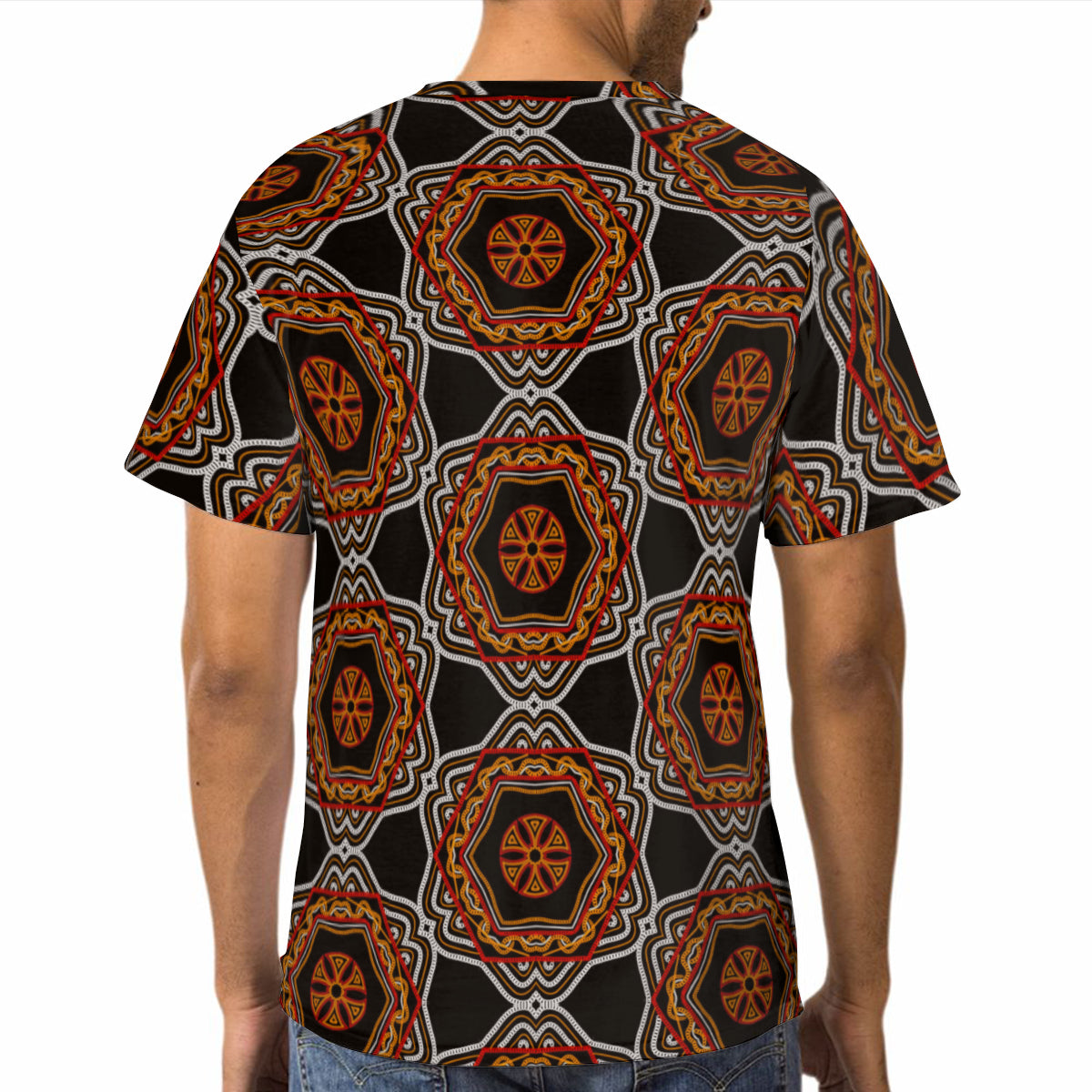 AGBEN BOR T-Shirt en coton