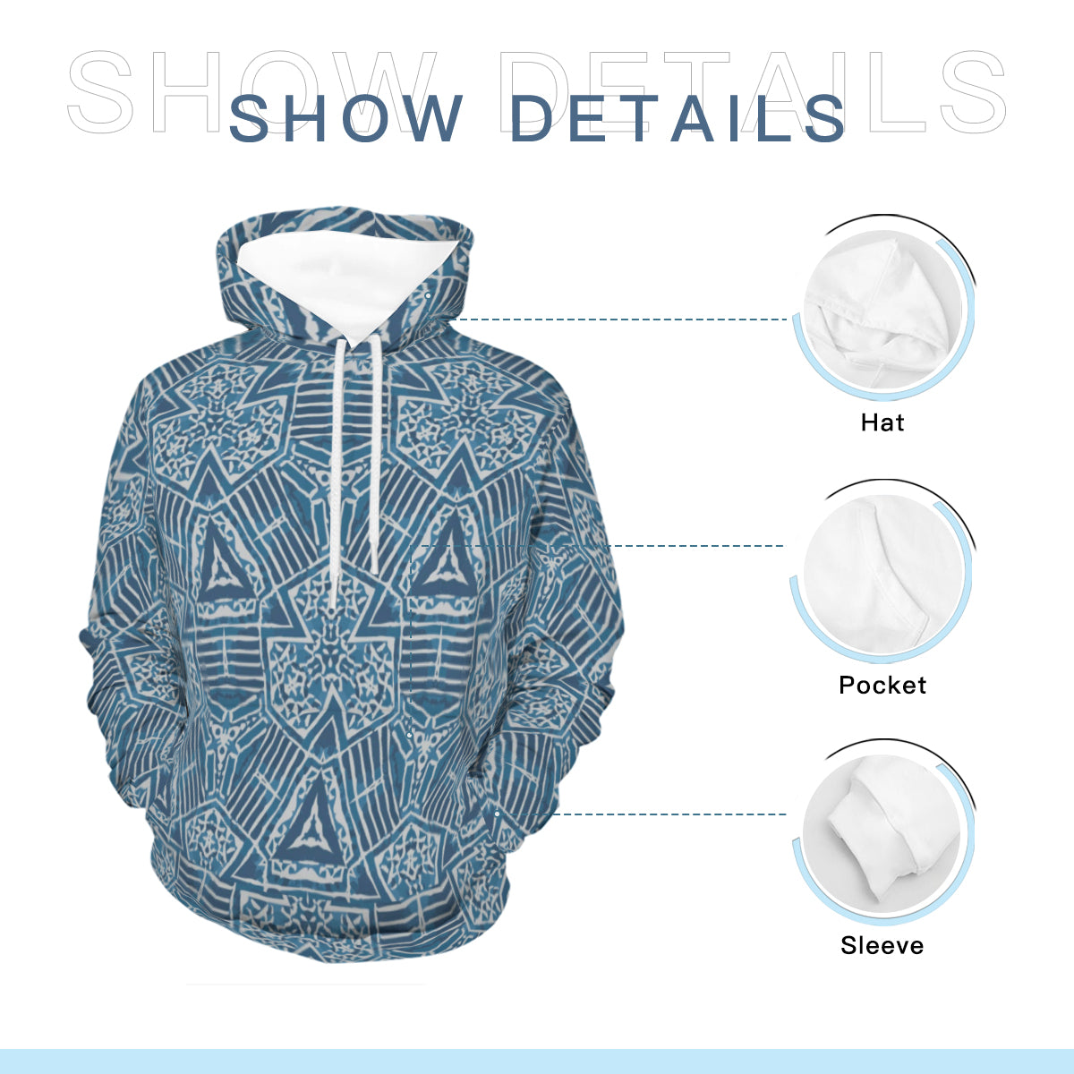 AGBEN BUW Polyester Hoodie
