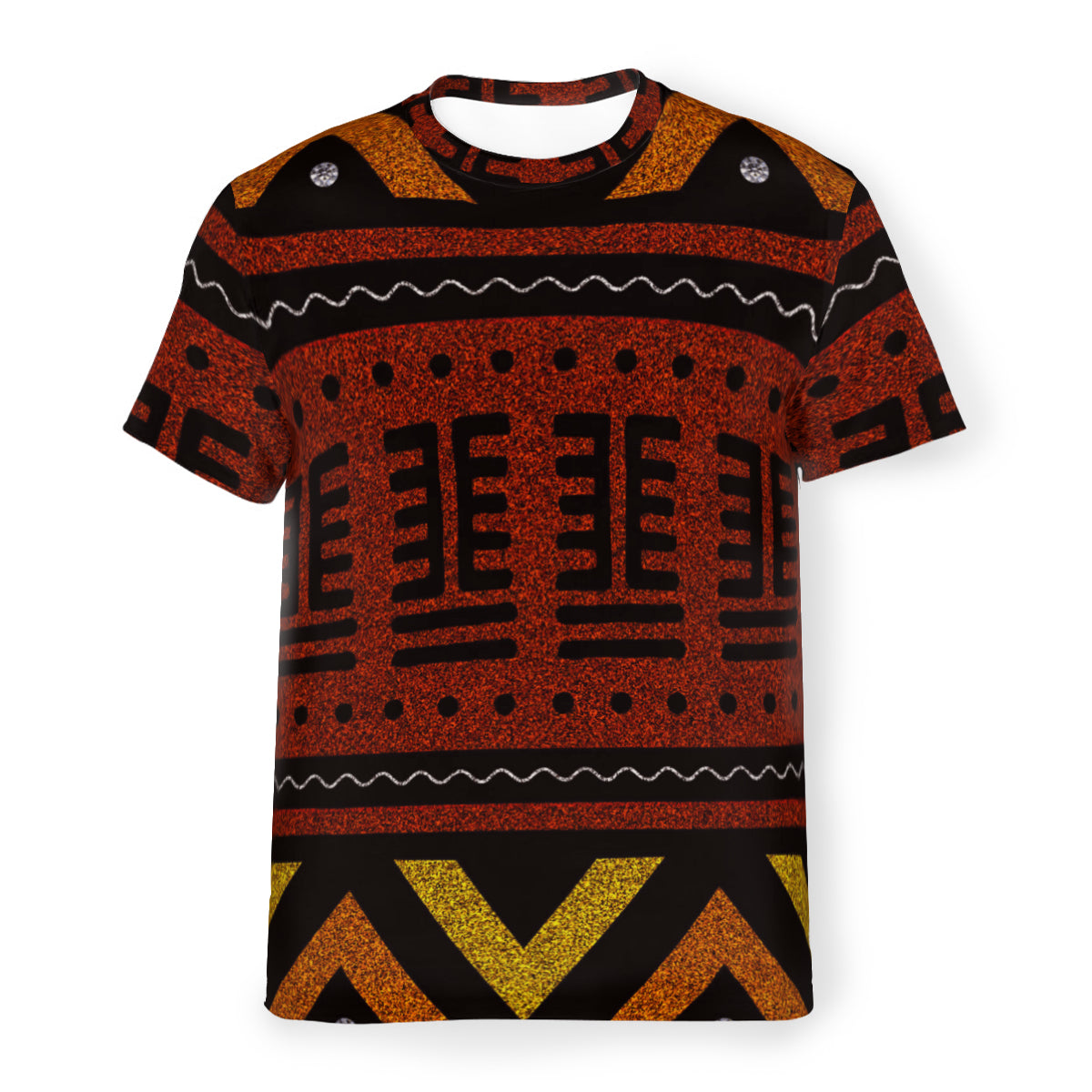 T-shirt en coton ROUGE AGBEN