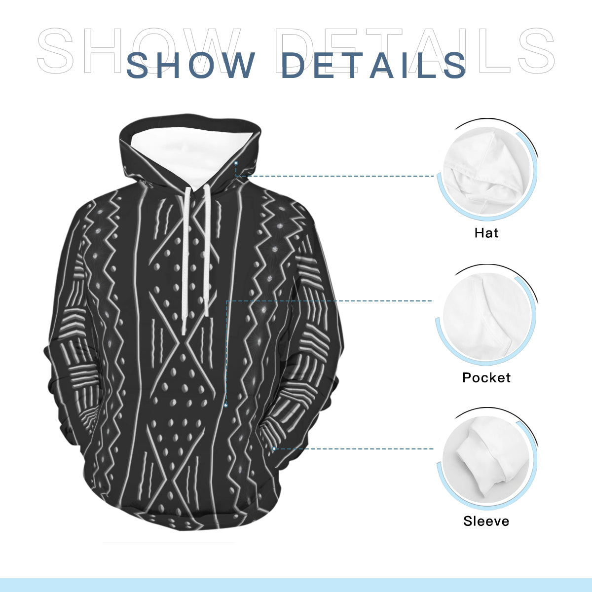 AGBEN BW-I Polyester Hoodie