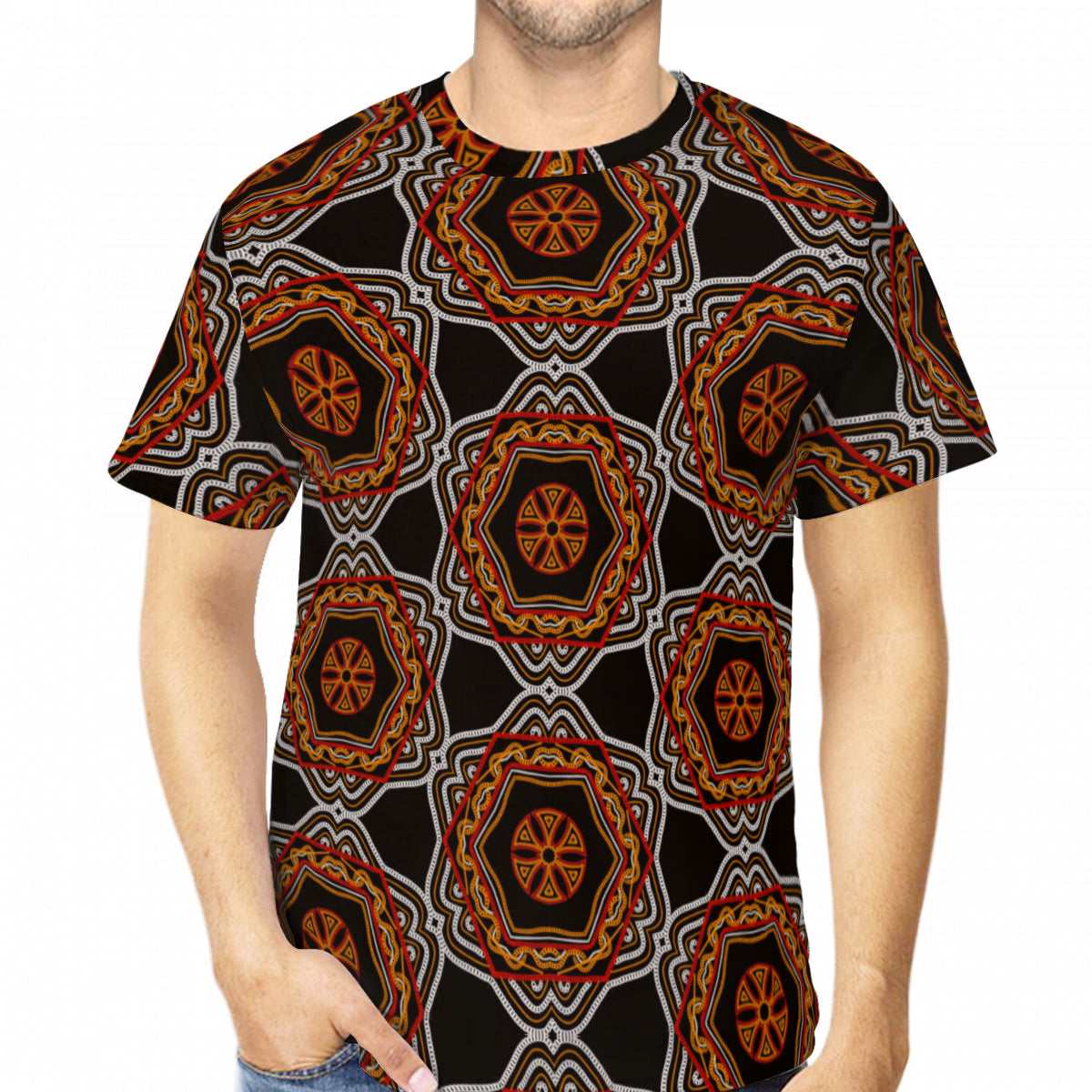 AGBEN BOR T-Shirt en coton