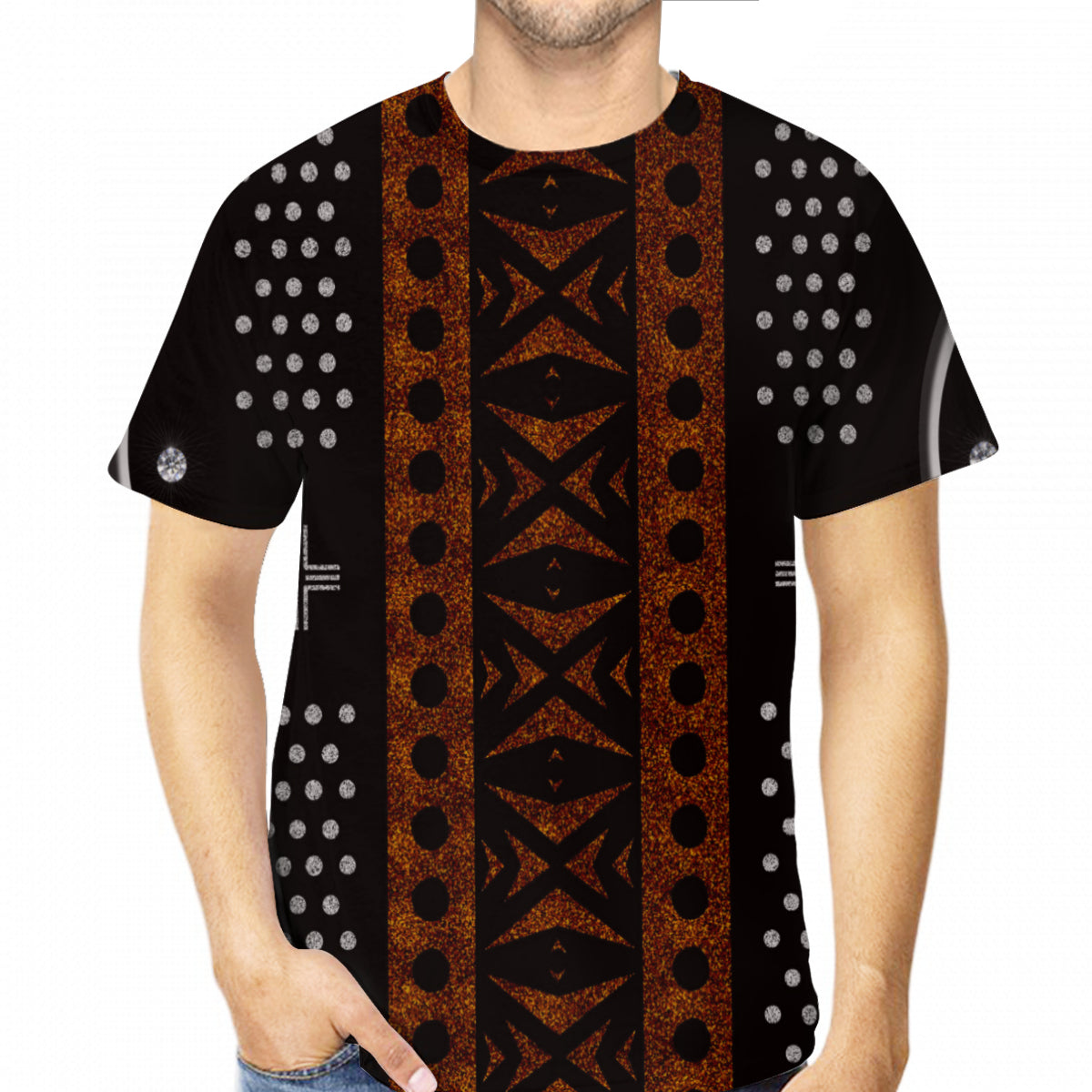 Camiseta AGBEN BWN Poliéster