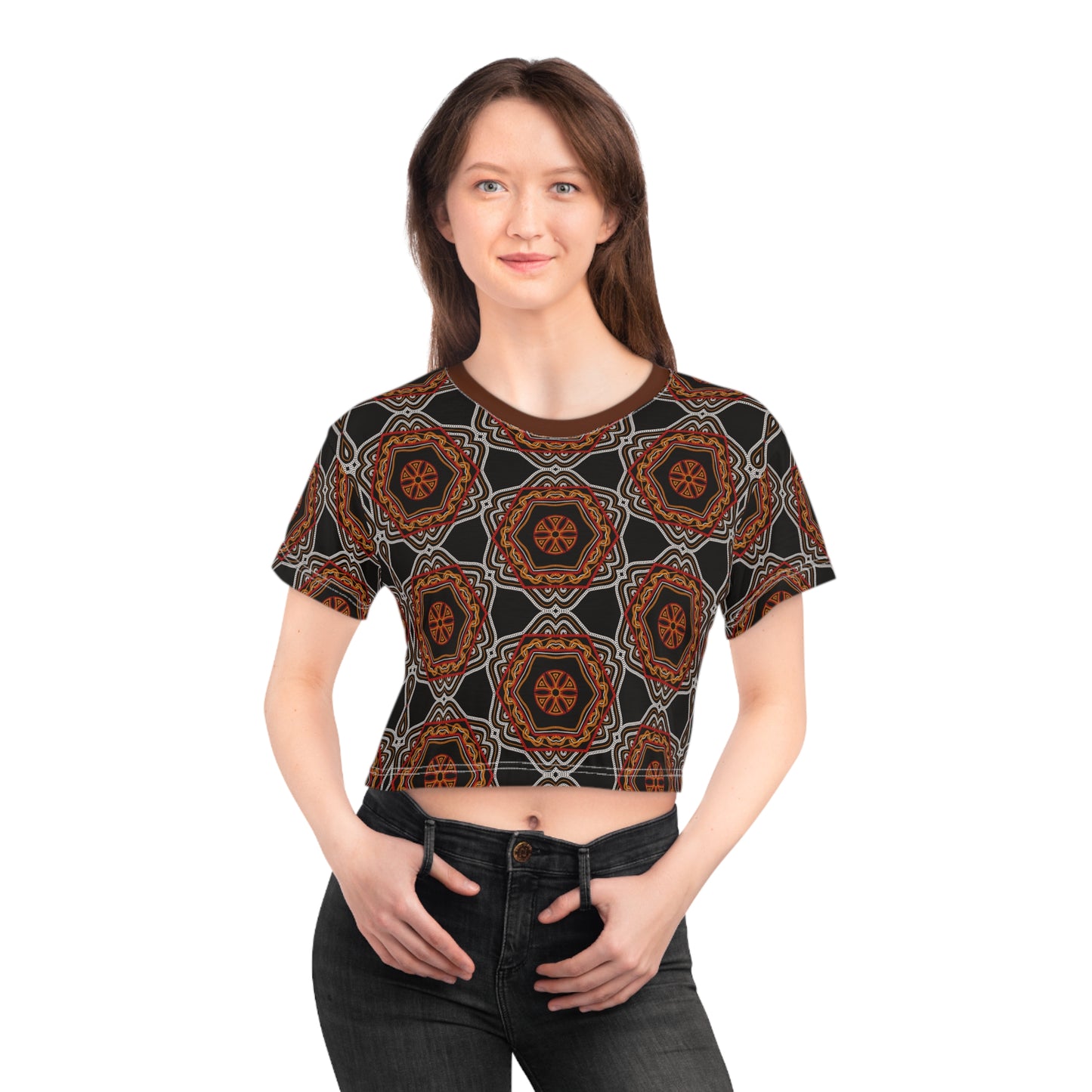 AGBEN BOR Crop Top Shirt