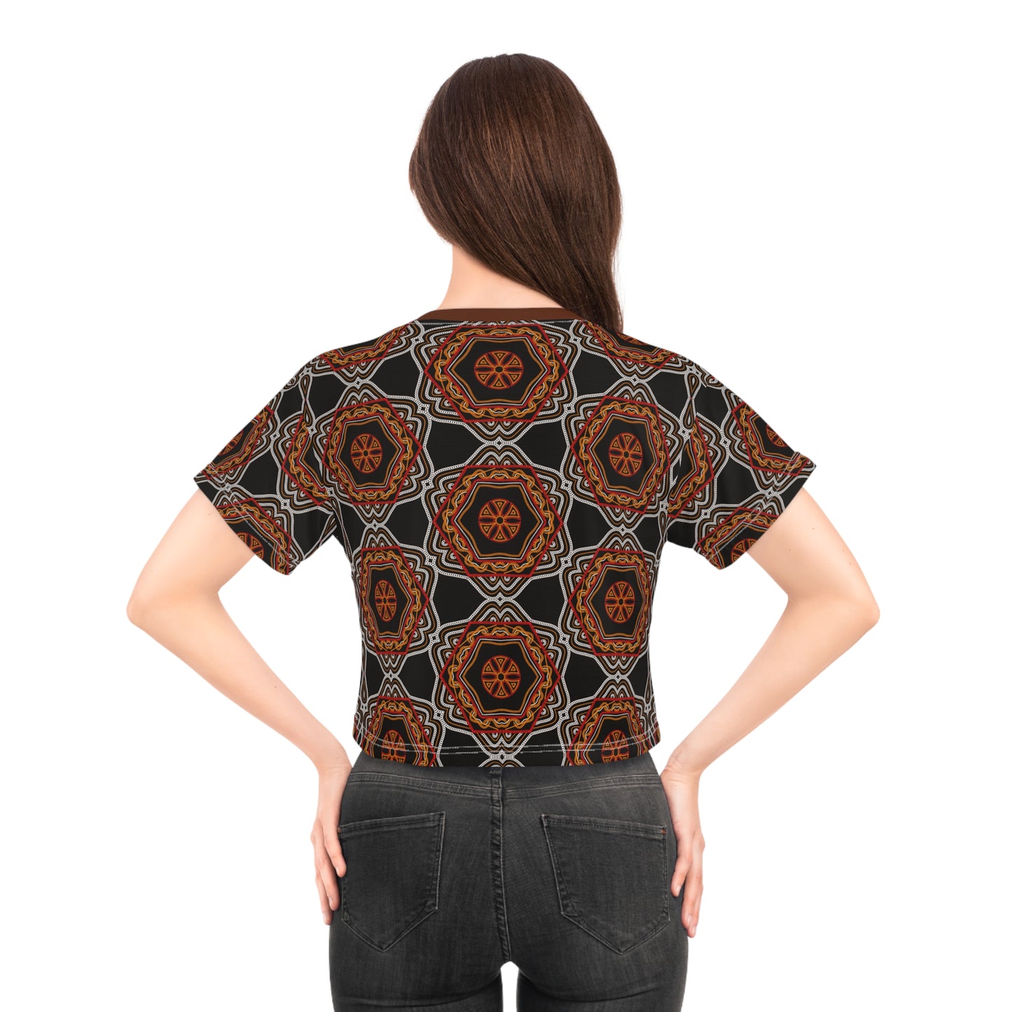 AGBEN BOR Crop Top Shirt