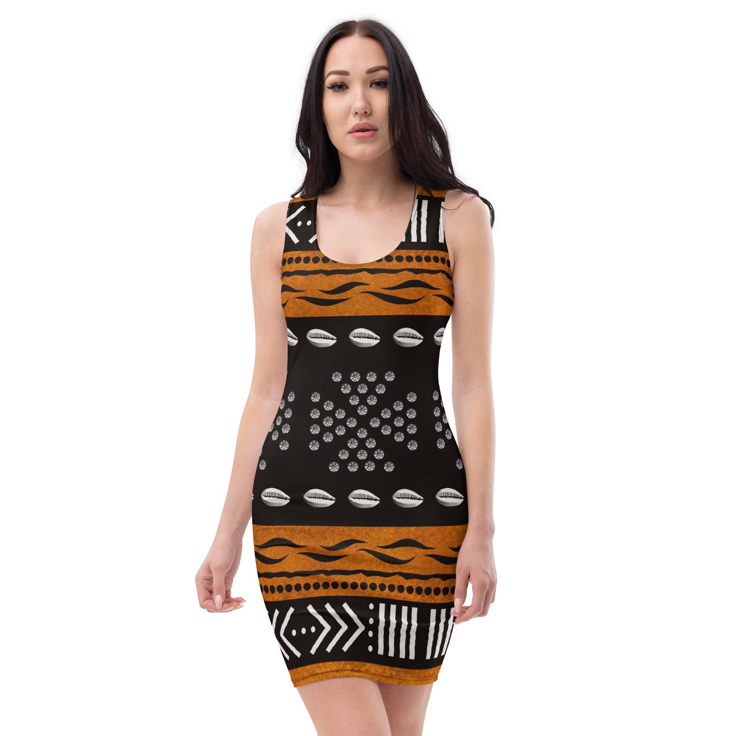 AGBEN BOW Bodycon Dress