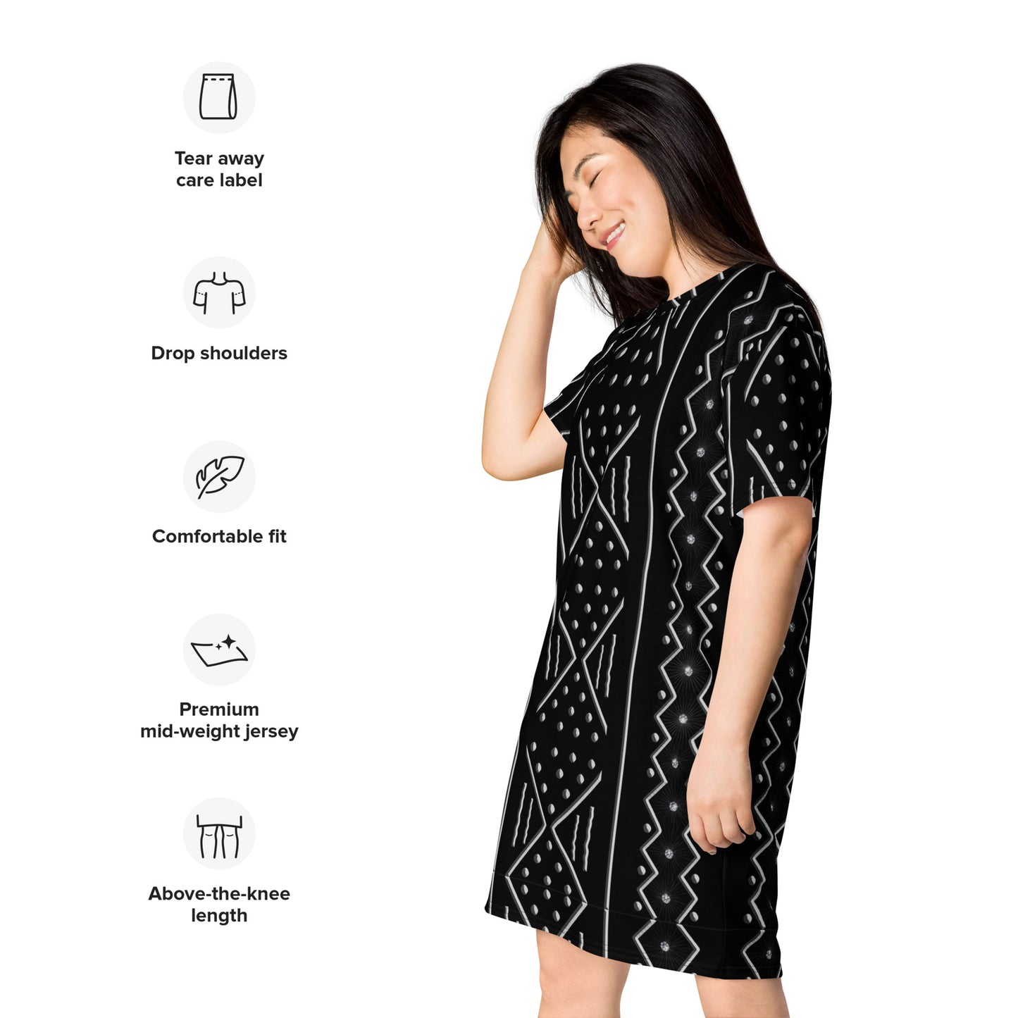 AGBEN BW-I T-shirt Dress