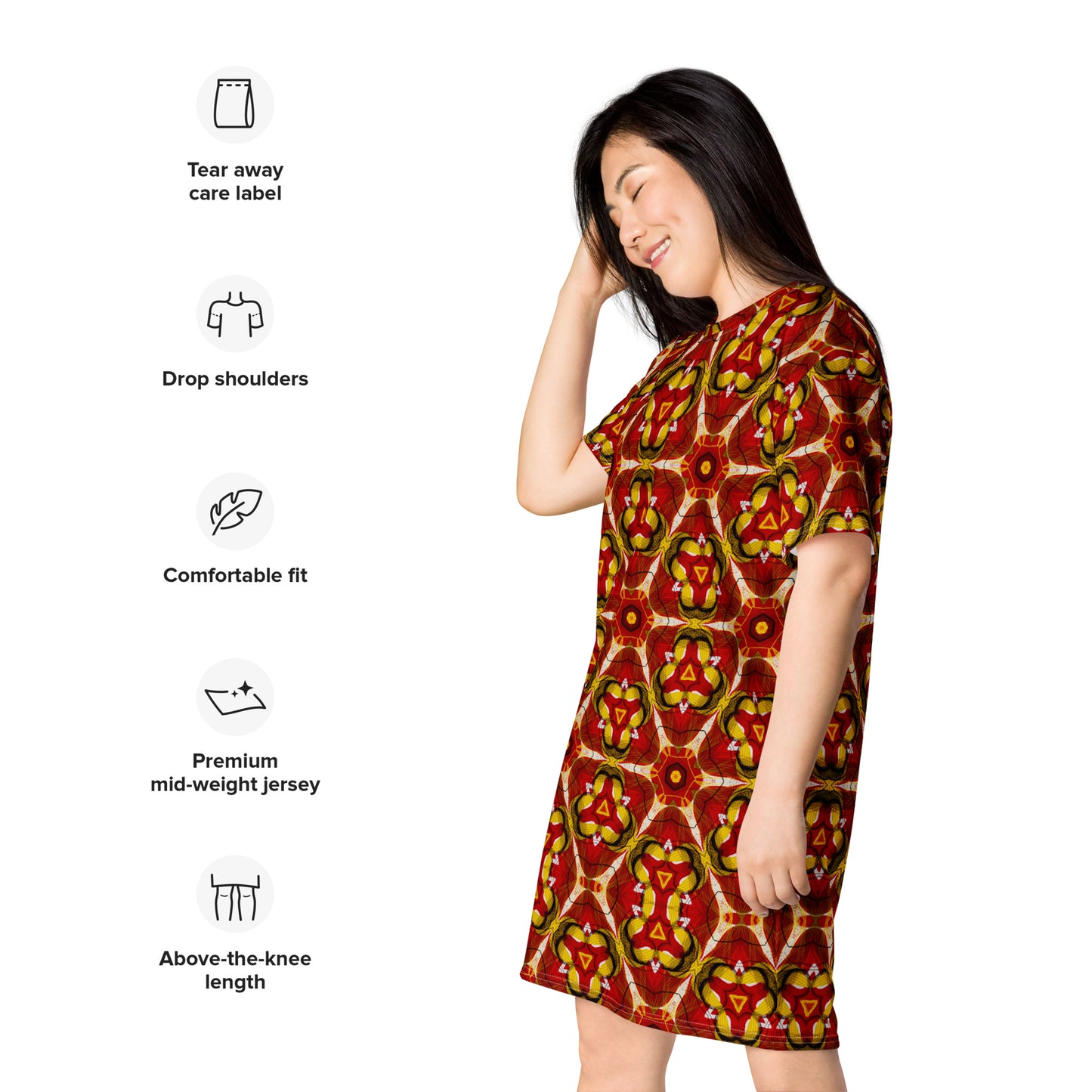 AKWETE RYW T-Shirt Dress