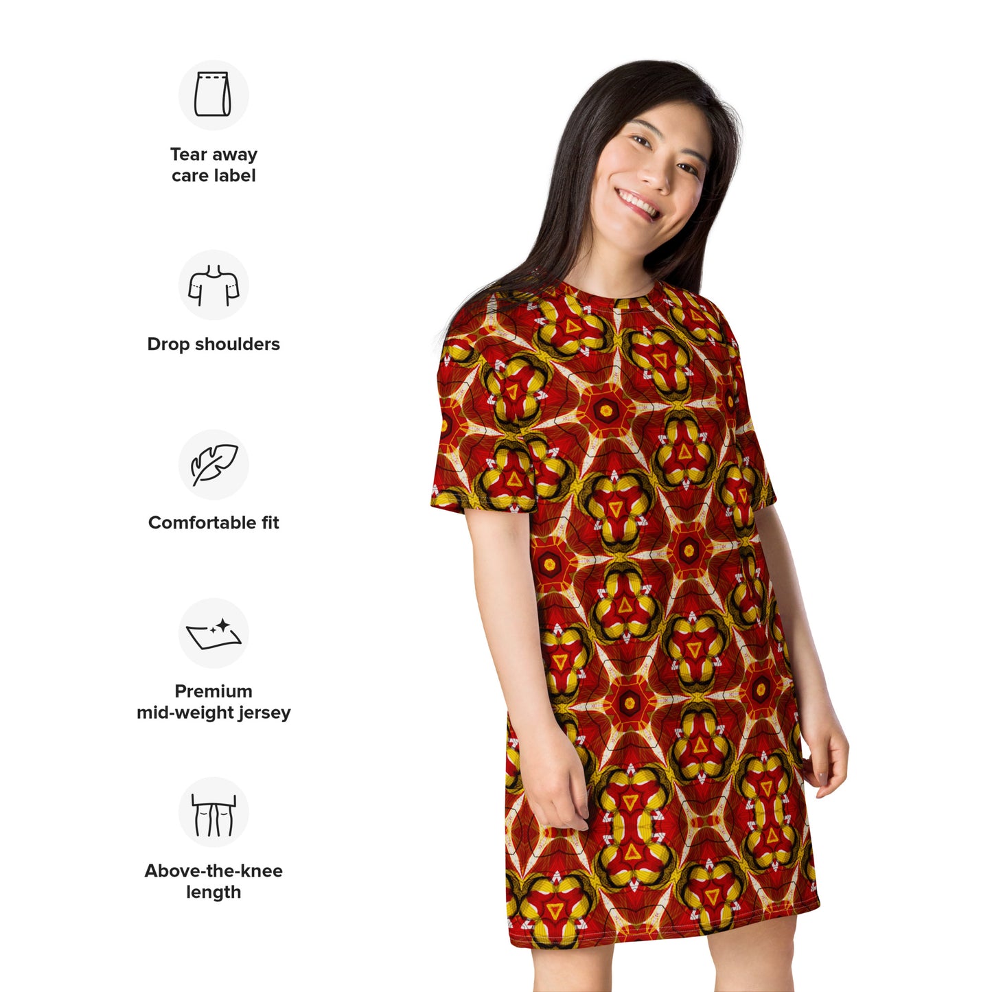 AKWETE RYW T-Shirt Dress