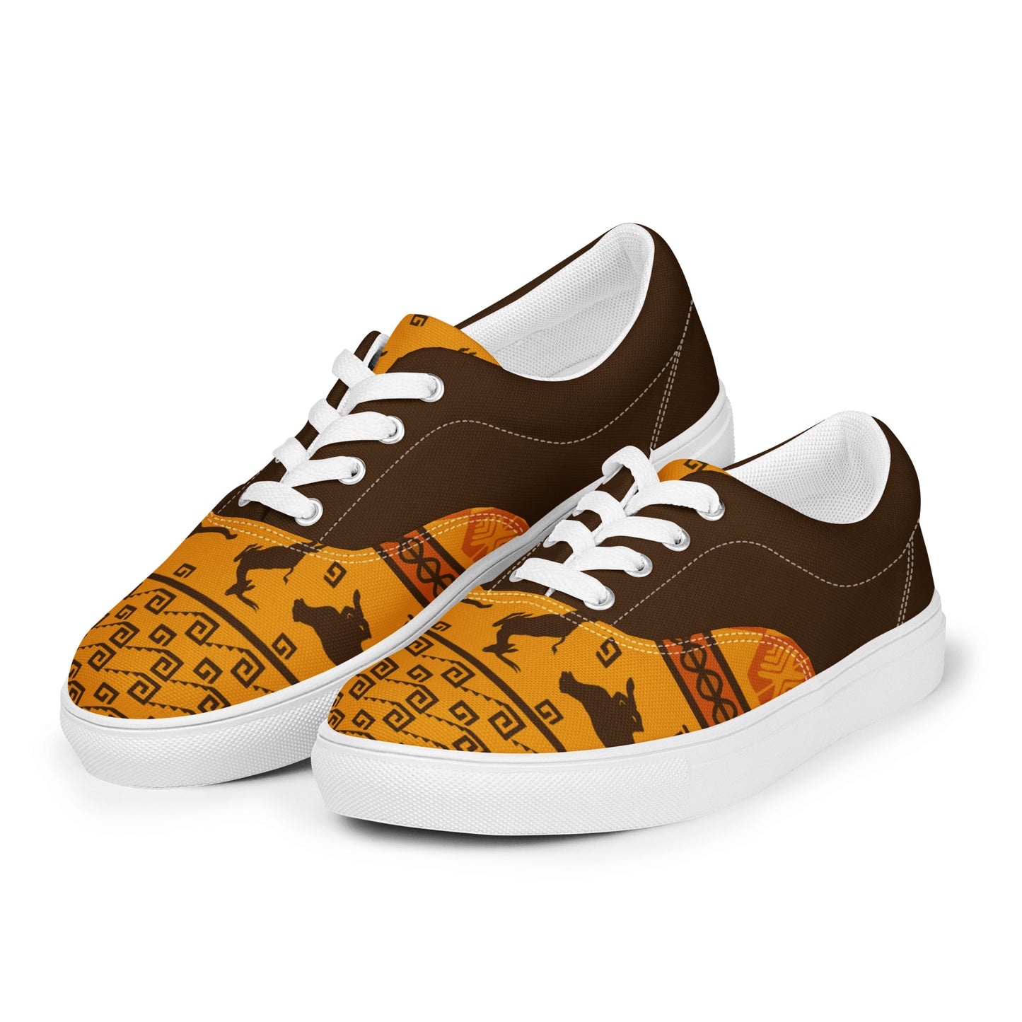 IKHO YOB BROWN Canvas Shoes