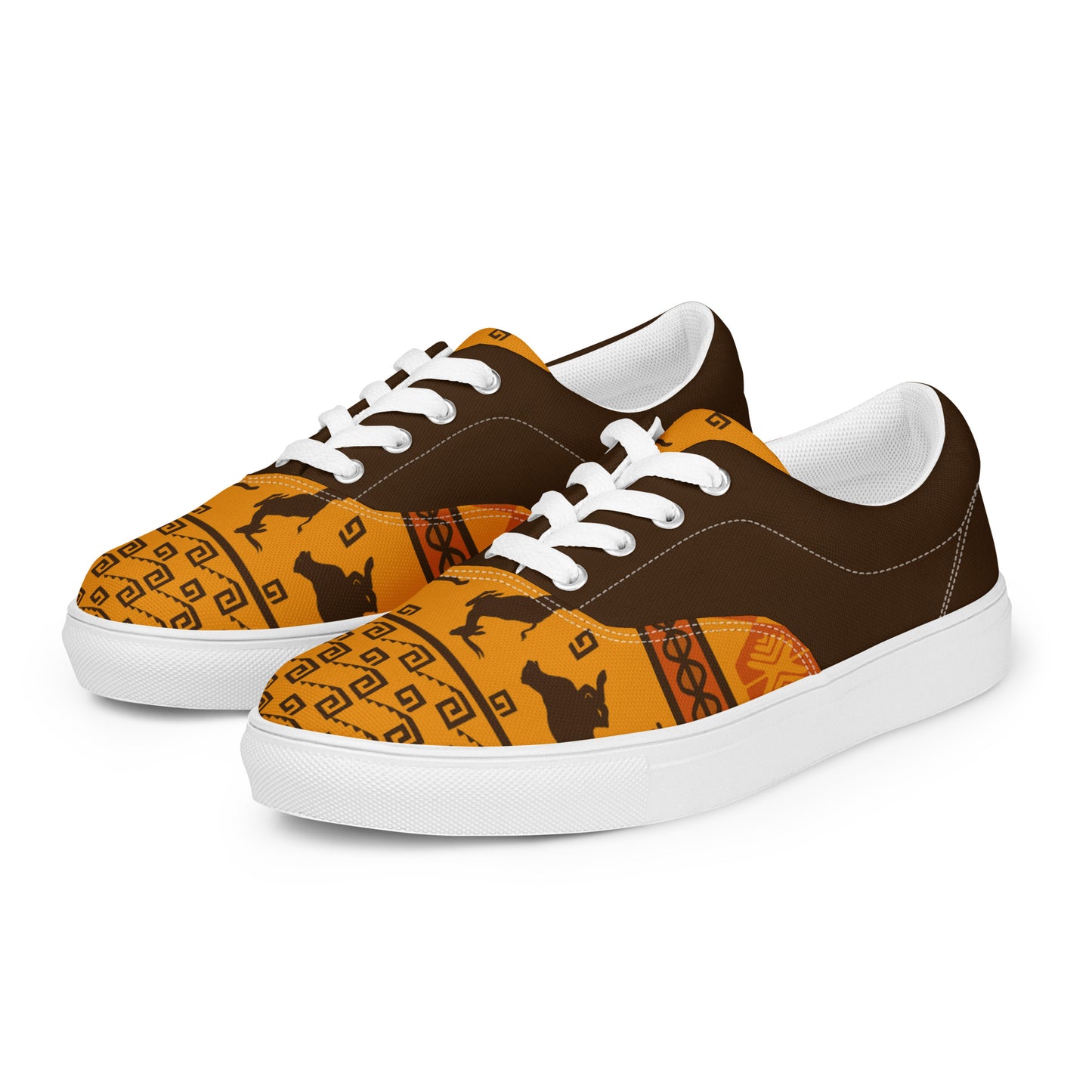 IKHO YOB BROWN Canvas Shoes