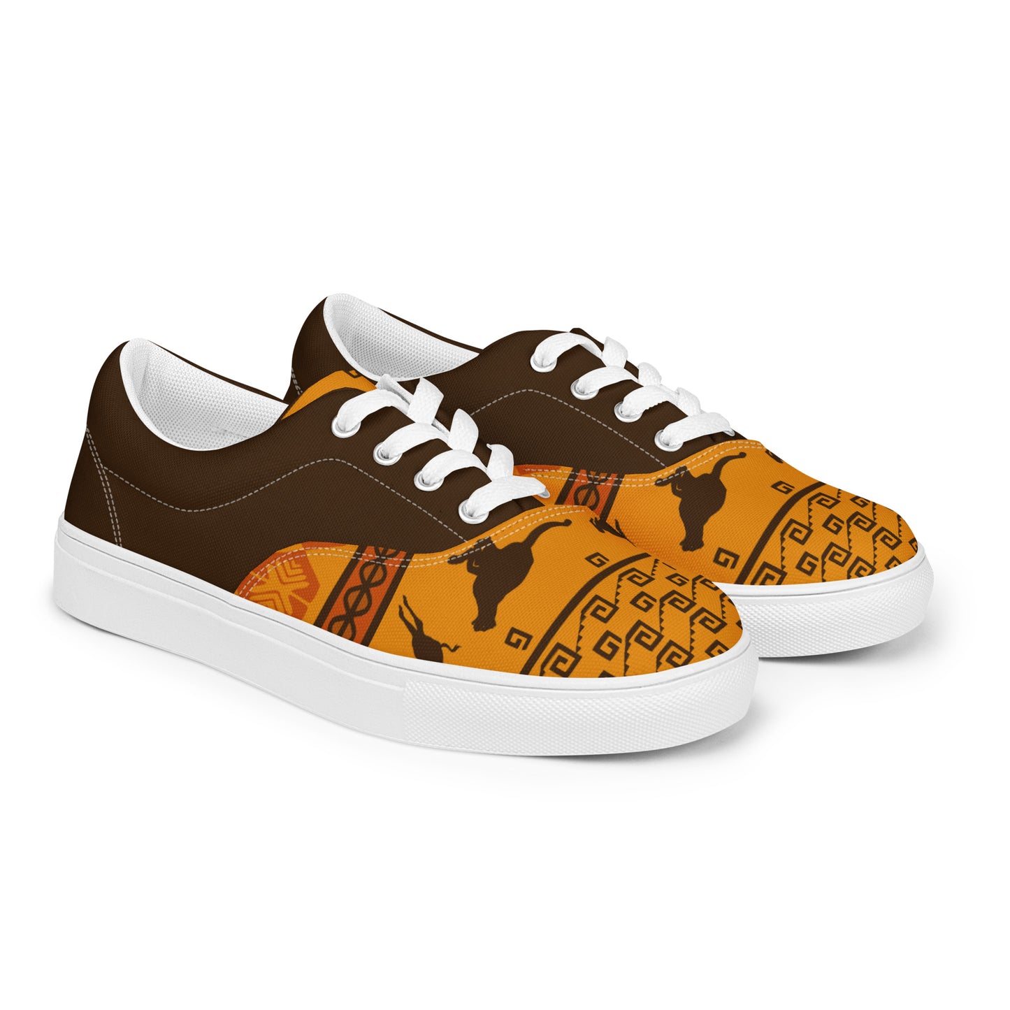 IKHO YOB BROWN Canvas Shoes