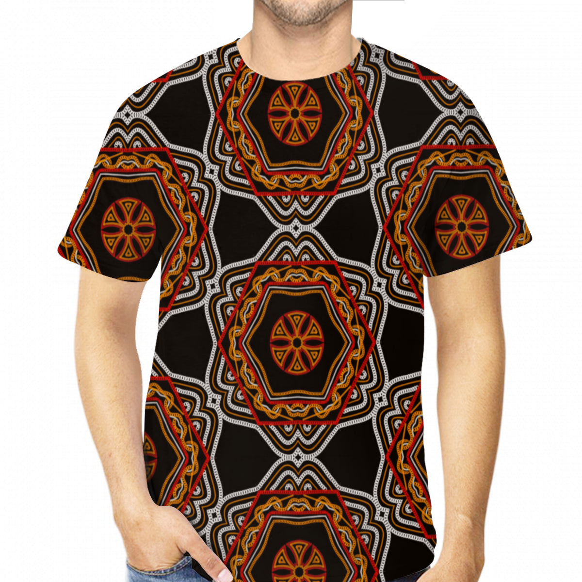 AGBEN BOR T-Shirt en Polyester